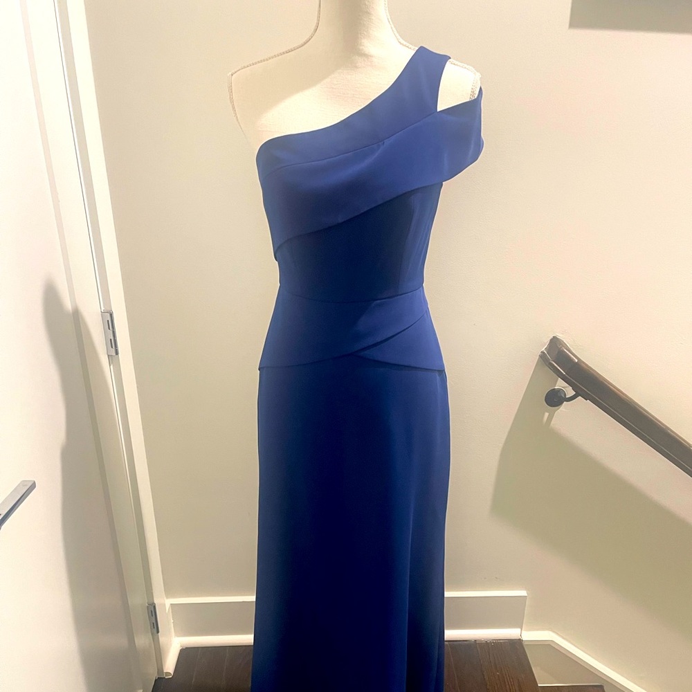 Sleek Royal Blue BCBGMAXAZRIA dress